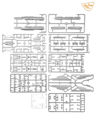Clear Prop Models 1:72 MiG-19PM