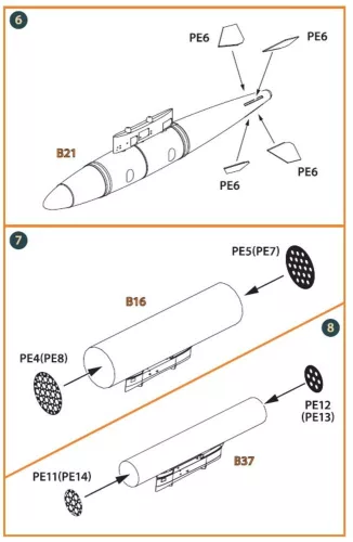 Clear Prop Accessories 1:144 OV-1 A/JOV-1A Mohawk PE parts and painting mask for CP kits