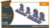 Clear Prop Accessories 1:32 Lynx wheel set for Revell kits
