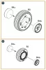 Clear Prop Accessories 1:35 CH-54A Tarhe wheel set for ICM kits
