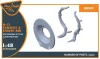 Clear Prop Accessories 1:48 Hawk H-75 M/N/O resin exhaust for CP kits CP4803/CP4804
