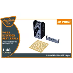   Clear Prop Accessories 1:48 F-86A Ejection seat early for CP kits