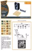 Clear Prop Accessories 1:48 F-86A Ejection seat early for CP kits
