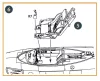 Clear Prop Accessories 1:48 F-86A Ejection seat early for CP kits