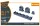 Clear Prop Accessories 1:48 Hs 129B2/3 Wheels set (weighted) for Takom kit