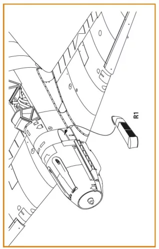 Clear Prop Accessories 1:48 Bf-109E tropical filter for Wingsy Kits