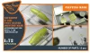 Clear Prop Accessories 1:72 F-16B/D twin seater painting mask for REVELL kit
