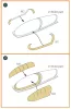 Clear Prop Accessories 1:72 F-16B/D twin seater painting mask for REVELL kit