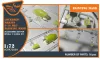 Clear Prop Accessories 1:72 F-16 single seater painting mask for REVELL kit