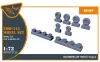 Clear Prop Accessories 1:72 EMB-145 wheel set for A-model kits