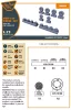 Clear Prop Accessories 1:72 EMB-145 wheel set for A-model kits