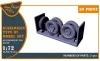 Clear Prop Accessories 1:72 Kubelwagen type 82 Wheel set