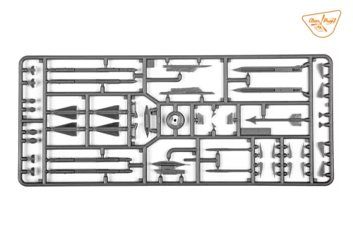 Clear Prop Accessories 1:72 MiG-23 Weapon Set