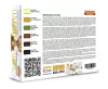 Lifecolor NMM – Non Metallic Metal – Set 1 GOLD 6 x 22 ml