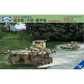   Riich Models 1:35 VCL Light Amhibious Tank A4E12 Late Prod Production(Central Troops,)