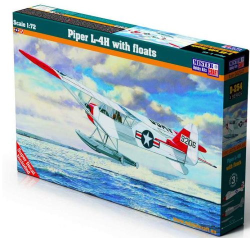 Mistercraft 1:72 Piper L-4H with floats