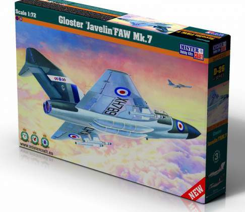 Mistercraft 1:72 Gloster Javelin FAW MK.7 