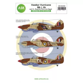   ASK decal 1:32 Hawker Hurricane Mk.I, IIb part 14 - Royal Air Force over Egypt