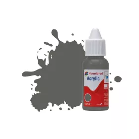   Humbrol HUMBROL ACRYLIC DROPPER BOTTLE 14ML No 31 Slate Grey Matt