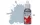 Humbrol HUMBROL ACRYLIC DROPPER BOTTLE 14ML No 127 US Ghost Grey - Satin