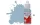 Humbrol HUMBROL ACRYLIC DROPPER BOTTLE 14ML No.128 US Compass Grey Matt