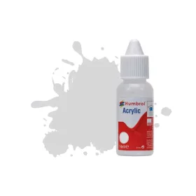   Humbrol HUMBROL ACRYLIC DROPPER BOTTLE 14ML No 147 Light Grey Matt