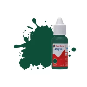   Humbrol HUMBROL ACRYLIC DROPPER BOTTLE 14ML No 149 Dark Green Matt