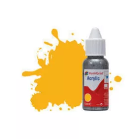   Humbrol HUMBROL ACRYLIC DROPPER BOTTLE 14ML No 145 Medium Grey Matt