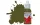 Humbrol HUMBROL ACRYLIC DROPPER BOTTLE 14ML No 159 Khaki Drab Matt