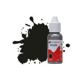   Humbrol HUMBROL ACRYLIC DROPPER BOTTLE 14ML No 163 Dark Green - Satin
