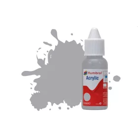   Humbrol HUMBROL ACRYLIC DROPPER BOTTLE 14ML No.165 Medium Sea Grey Matt
