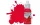 Humbrol HUMBROL ACRYLIC DROPPER BOTTLE 14ML No.238 Red Arrow Gloss