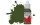Humbrol HUMBROL ACRYLIC DROPPER BOTTLE 14ML No.242 RLM 71 Dunkelgrun Matt