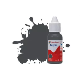  Humbrol HUMBROL ACRYLIC DROPPER BOTTLE 14ML No.243 RLM 72 Grun Matt