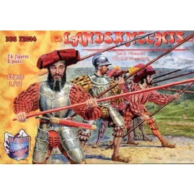 DDS 1:72 Landsknechts, XVI-XVII century, set #2