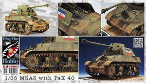 AFV-Club 1:35 M3A3 with Pak 40 (Yugoslav) harcjármű makett