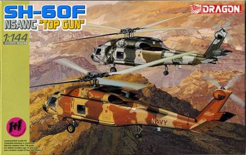 Dragon 1:144 SH-60F NSAWC ' Top Gun ' 4612 helikopter makett