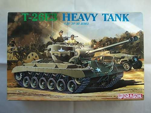 Dragon 1:35 T-26E3 Heavy Tank 6032 harcjármű makett