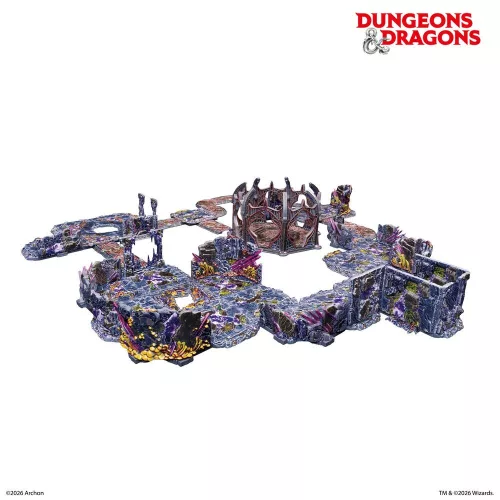 Archon Studio Dungeons & Dragons Underdark Pre-Painted Terrain Set