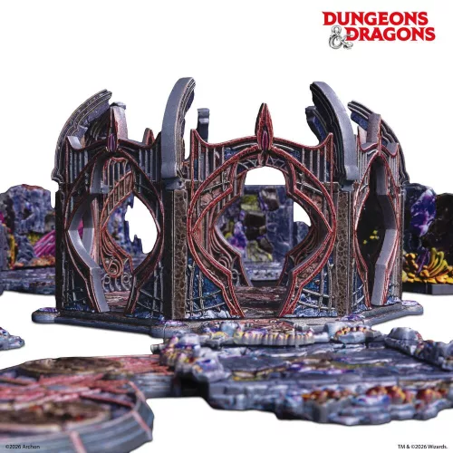 Archon Studio Dungeons & Dragons Underdark Pre-Painted Terrain Set