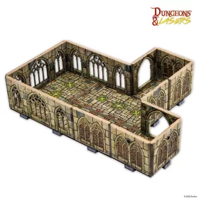   Archon Studio Dungeons & Lasers Expansion Set: CURSED CATHEDRAL