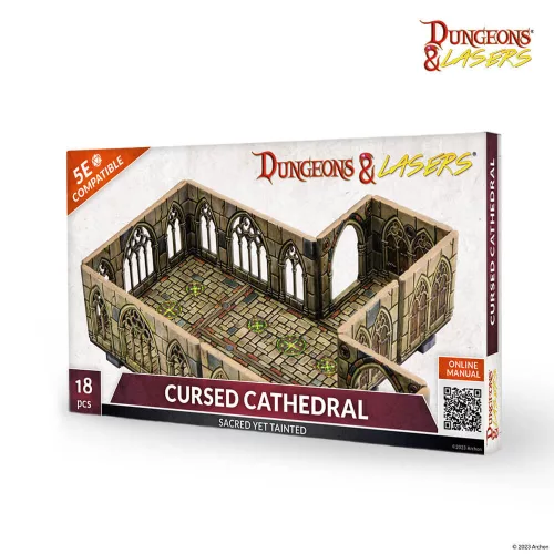 Archon Studio Dungeons & Lasers Expansion Set: CURSED CATHEDRAL