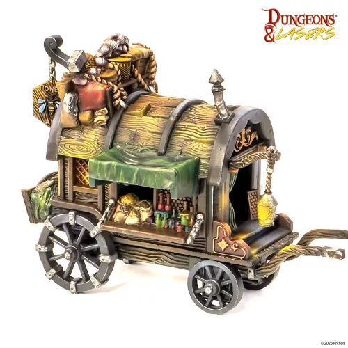 Archon Studio Dungeons & Lasers Miniatures: STAGECOACH