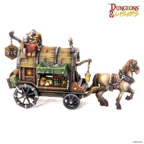 Archon Studio Dungeons & Lasers Miniatures: STAGECOACH