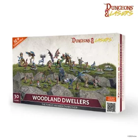   Archon Studio Dungeons & Lasers Miniatures: WOODLAND DWELLERS