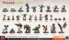 Archon Studio Dungeons & Lasers Miniatures: WOODLAND DWELLERS