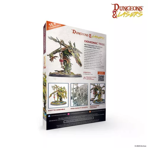 Archon Studio Dungeons & Lasers Miniatures: DEMONIC TREE