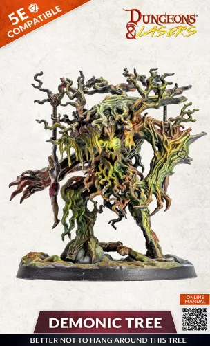 Archon Studio Dungeons & Lasers Miniatures: DEMONIC TREE
