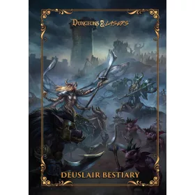   Archon Studio Dungeons & Lasers THE WORLD OF DEUSLAIR: BESTIARY BOOK (hardcover)