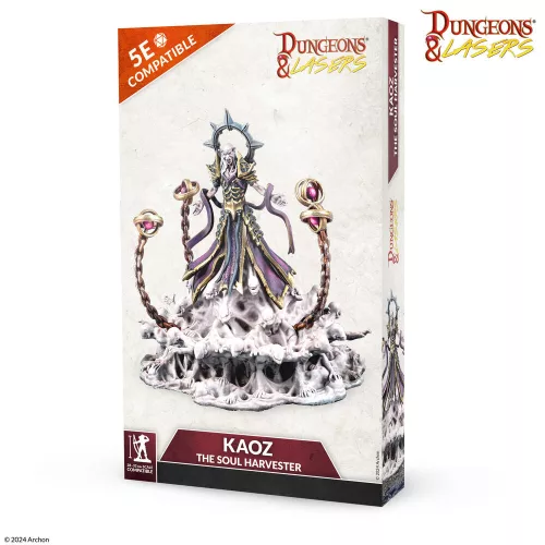 Archon Studio Dungeons & Lasers Miniatures: KAOZ: THE SOUL HARVESTER